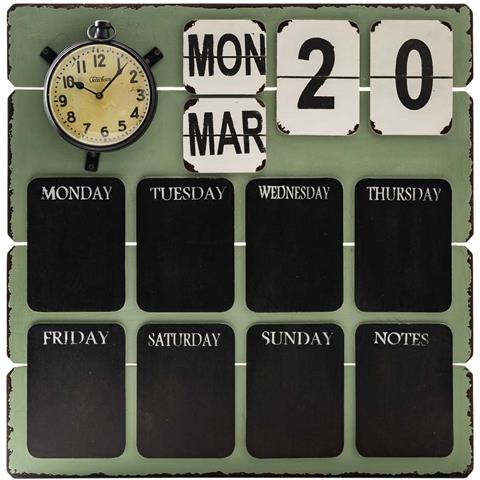 Calendario Da Tavolo Verde 70x70x7h - Foto 2