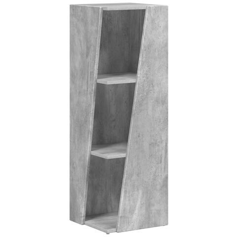 Mensola laterale Grigio cemento 33 x 32 x 100,5 cm - Foto 1