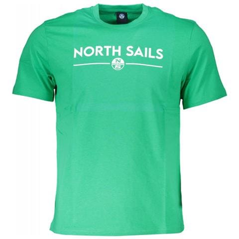GREEN T-SHIRT DA UOMO A MANICHE CORTE - Colore: Verde, Taglia: L - Foto 1