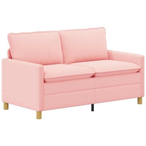 Divano Rosa 156 x 81 x 87,5 cm Tessuto - Foto 1
