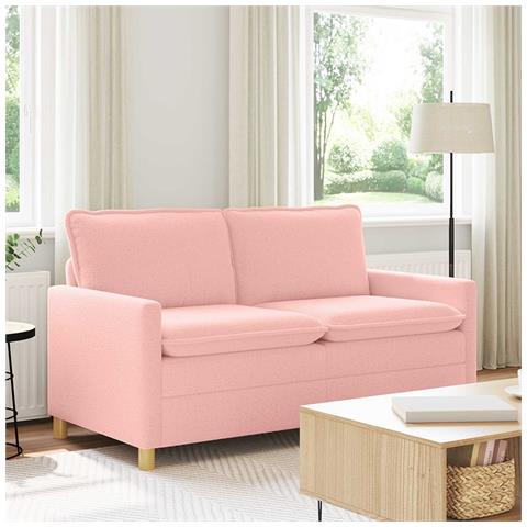 Divano Rosa 156 x 81 x 87,5 cm Tessuto - Foto 2