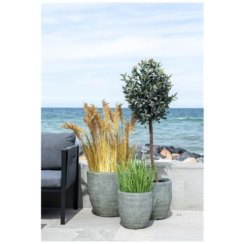 Erba Poa Artificiale Verde H 68 Cm - Foto 5