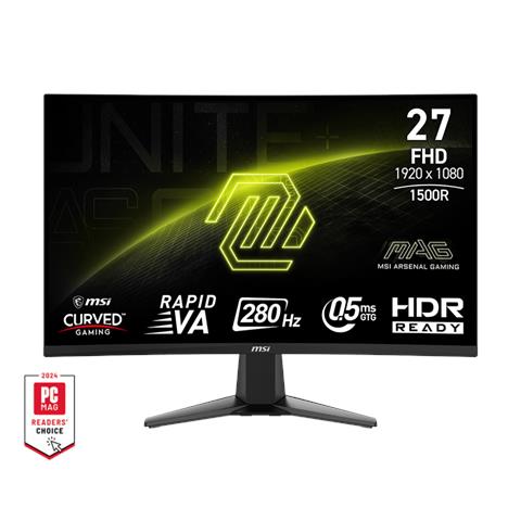 MAG 276CXF Monitor PC 68,6 cm (27") 1920 x 1080 Pixel Full HD LCD Nero - Foto 1