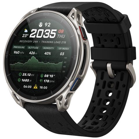 Cheetah 2 Ultra 3,81 cm (1.5") AMOLED Digitale 480 x 480 Pixel Touch screen Titanio Wi-Fi GPS (satellitare) - Foto 1
