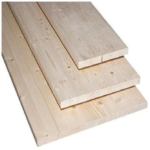 Tavola / Pannello lamellare in abete mm 18 dimensione 50 x 120 cm - Foto 1