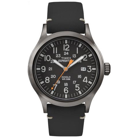 Tw4b01900 Orologio Da Polso, Quadrante Analogico Da Uomo, Cinturino In Pelle, Colore Nero - Foto 3