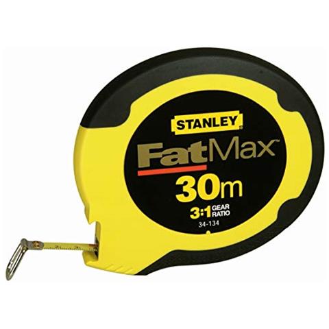 Stanley 034134 Rotella Metrica Fatmax, Nastro in acciaio, 30 m - Foto 2