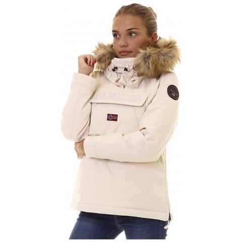 NAPAPIJRI Skidoo Wom Ef Whitecap Gray Giacca Donna Taglia L