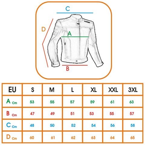 Moto Giacca Pelle Motociclismo Sport Gilet Estraibile Protezioni Ce Blu Xxl - Foto 2