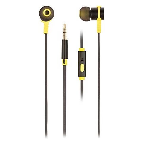 Rally Cross Grafite - Cuffie Intrauricolari Con Tecnologia Di Assistente Vocale E Microfono Integrato. Grafite Colore Giallo - Foto 4