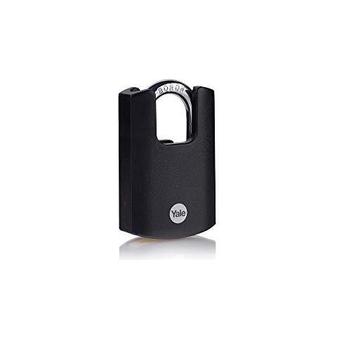 Y121b 401251 Brass Chiuso Gancio Del Lucchetto (40 Mm) - Nero Esterni Impermeabile Lock Per Catena Porta Porta Toolbox - 3 Chiavi - Alta Sicurezza - Foto 1