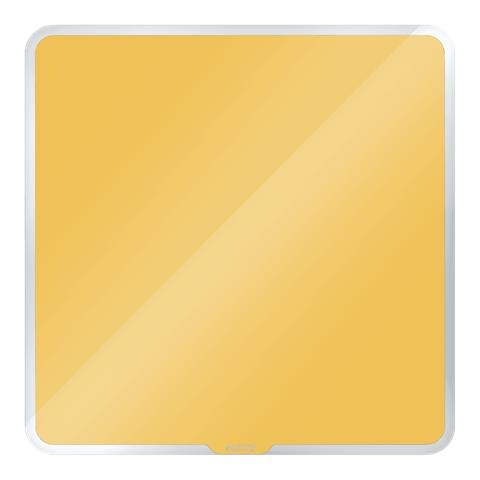 Leitz 70440019 Lavagna 450 X 450 Mm Vetro Magnetico (leitz Cosy Magnetic Glass Whiteboard 45 X 45 Cm Warm Yellow) - Foto 1