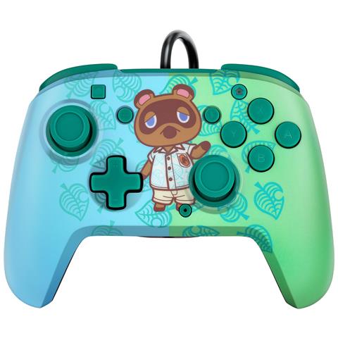 Controller Cablato - Faceoff Deluxe - Animal Crossing: Tom Nook - Switch - Foto 9