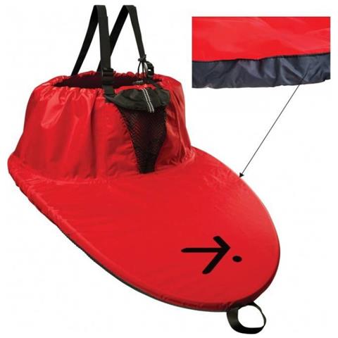 Paraspruzzi Basic Fitflex 80 Cm Rosso 65800r - Foto 1