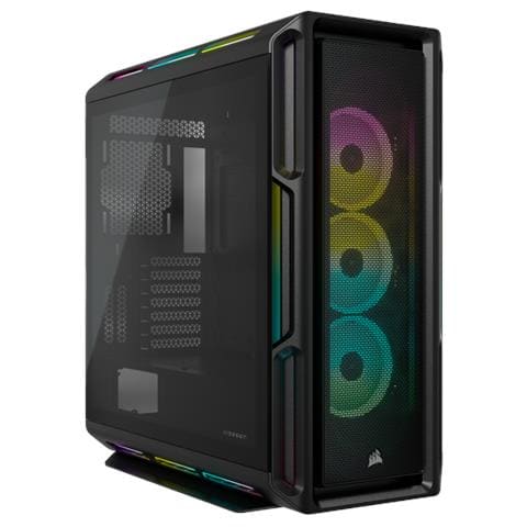 iCUE 5000T RGB Tempered Glass Mid-Tower Smart Case, Black - Foto 2