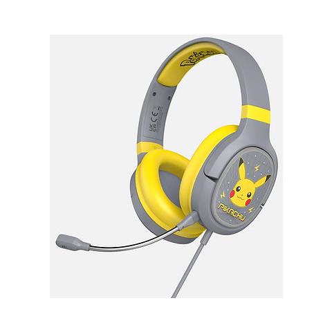 OTL Technologies Pokémon PK0862 cuffia e auricolare Cuffie Cablato A Padiglione Giocare Grigio, Giallo - Foto 1
