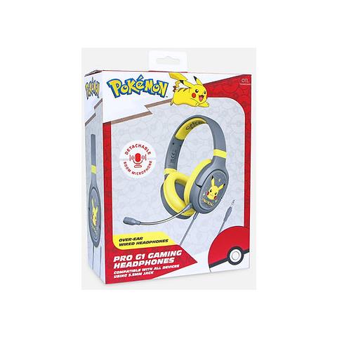 OTL Technologies Pokémon PK0862 cuffia e auricolare Cuffie Cablato A Padiglione Giocare Grigio, Giallo - Foto 8
