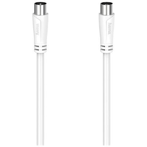 Cavo Antenna 90db 1,5m Bianco - Foto 1