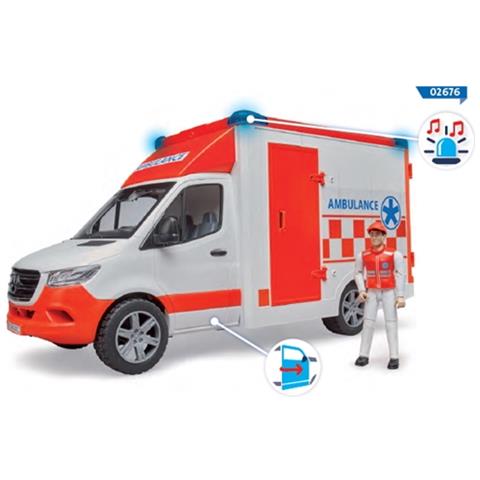 Ambulanza Sprinter Autista - Bruder (02676) - Foto 1