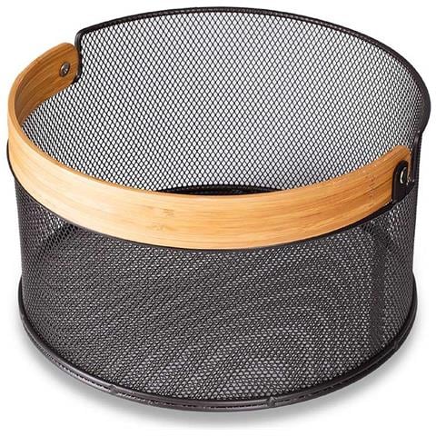 Cestino Portafrutta E Pane Marrone 73946 - Foto 2