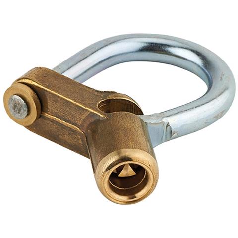 Lucchetto 29 Chiave Triangolare Base Angolare 5mm, Acciaio, Da Esterno - Contatori, Quadri Elettrici, Vvf, Pompieri, Manutenzione - - Foto 3