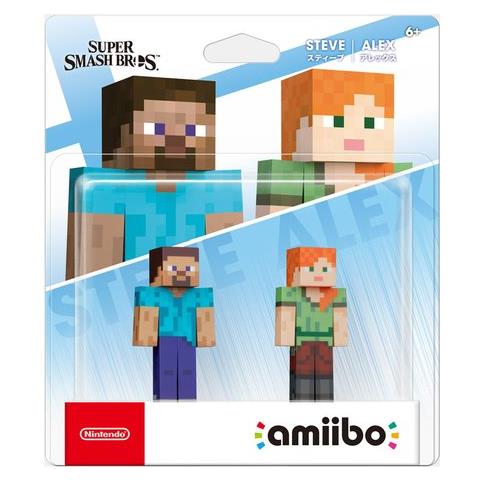 Nintendo Amiibo Steve & Alex Super Smash Bros Figura Da Gaming Interattiva - Foto 1