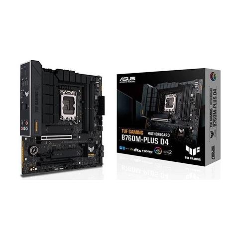Scheda Madre TUF GAMING B760M-PLUS D4 Socket LGA 1700 Chipset B760 Micro ATX - Foto 1