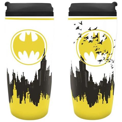 Dc Comics - Batman - Travel Mug - Tazza Da Viaggio- 18 Cm - 355 Ml - Pvc - Foto 1