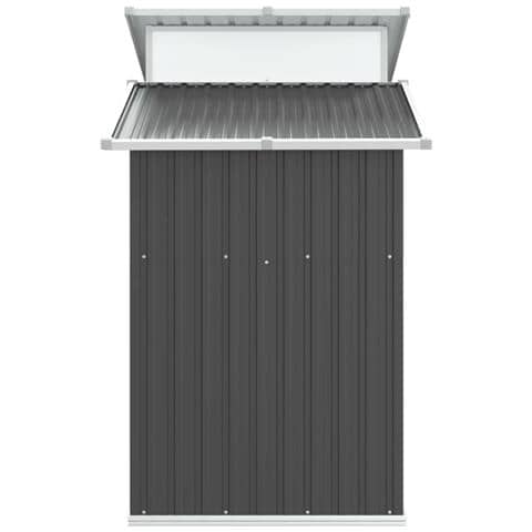 Capanno Da Giardino Antracite 270x130x208,5 Cm Acciaio Zincato - Foto 2