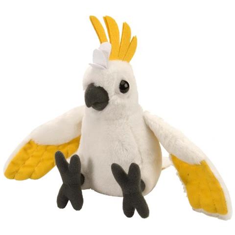 Cacatua Peluche, Animale Farcito, Peluche, Regali Per Bambini, Cuddlekins 8 Pollici - Foto 1
