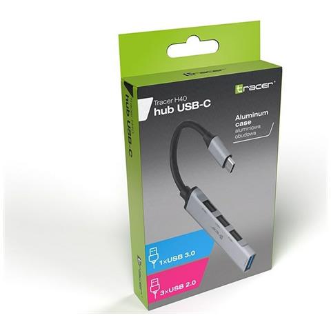 H40 USB Tipo-C Alluminio - Foto 2