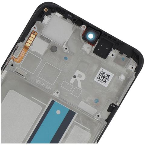 Schermo Lcd Originale Redmi Note 12s + Vetro Touch + Frame, Nero - Foto 4