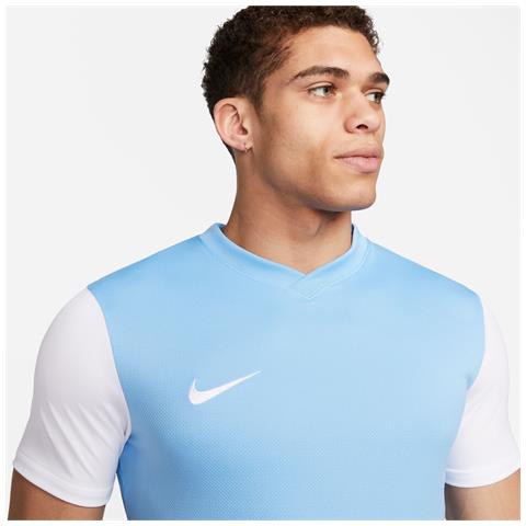 T-Shirt Tiempo Premier Ii Dh8035-412 Uomo Taglia L Colore Azzurro - Foto 2
