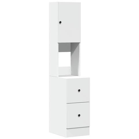 Mobile Da Cucina Bianco 35x50x180 Cm In Truciolato - Foto 2