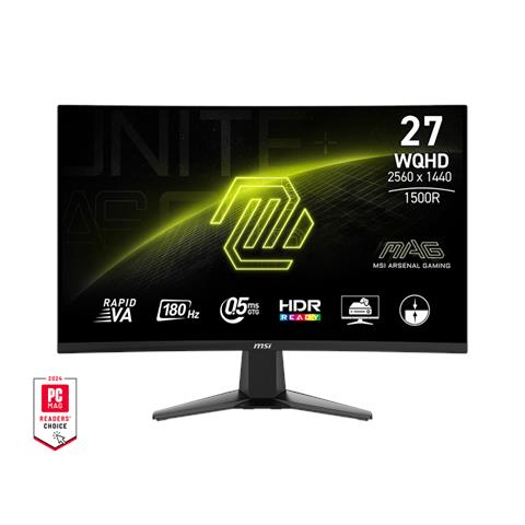 MAG 27CQ6FDE Monitor PC 68,6 cm (27") 2560 x 1440 Pixel Wide Quad HD LED Nero - Foto 1