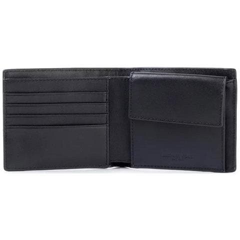 Billfold Coin Wallet Portafoglio Sintetico Accessori Uomo Nero Eu One Size, 39f9lgyf3b-001 - Foto 3