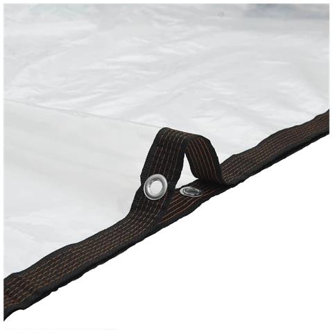 Telone Trasparente con Occhielli 12x12 m in Polietilene - Foto 10