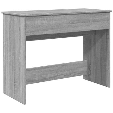 Toeletta Con Specchio Grigio Sonoma 100x45x76 Cm - Foto 2