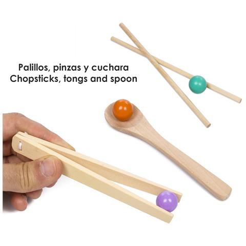 Tabella Montessori In Legno Per Creare Mosaici Multicolori. Crea Disegni Liberamente O Seguendo I Modelli. - Foto 4