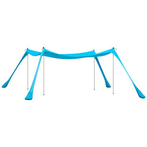 Tenda Da Spiaggia 400x400x200cm Ozt02-hb - Foto 1