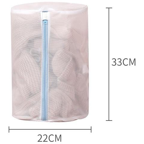 Set Di Sacchetti Per Lavatrice A Rete Fine Da 70g - 6 Pezzi (piccolo, Medio, Grande, Extra Grande, Cilindrico, Sacchetto Per Reggiseno) Blue - Foto 7