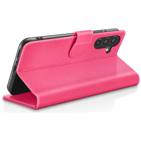 Custodia A Portafoglio Per Galaxy A56 / A36 Con Supporto E Linguetta Magnetica, Fucsia - Foto 5