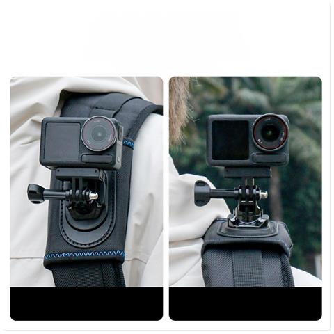 Clip Per Zaino, Supporto Per Tracolla Compatibile Con Gopro, Dji Action, Insta360 - Foto 2