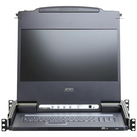 CL6700MW console a rack 43,9 cm (17.3") 1920 x 1080 Pixel Metallo Nero 1U - Foto 2