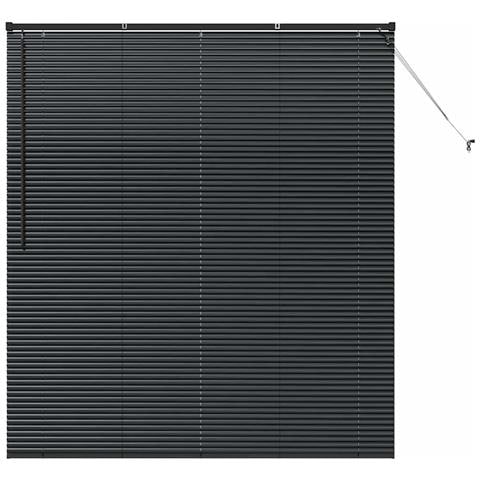 Tenda per Finestra con tende Nero Alluminio - Foto 1
