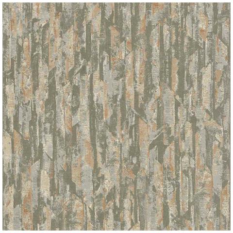 Carta da Parati Phoenix Verde e Beige - Foto 1