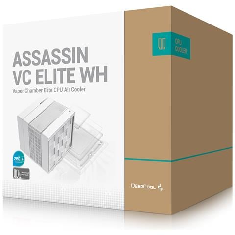 Dissipatore CPU ad Aria Assassin VC Elite WH per Socket Intel e AMD - Foto 1