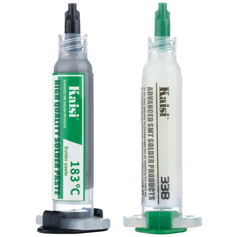 Set Di Saldatura Flux 338 - Cera Liquida 183°c, 2x Pistone, 2x Ago | Alta Qualità, Facile Applicazione | Per Gsm E Siti Bgap - Foto 2