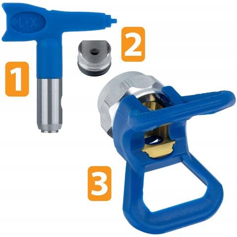 Ugello Di Spruzzatura Bassa Pressione Zenthril Softflow 516 - Larghezza 25 Cm | Alta Qualità Finitura | Compatibile Con Graco, Titan, Wagner - Foto 8