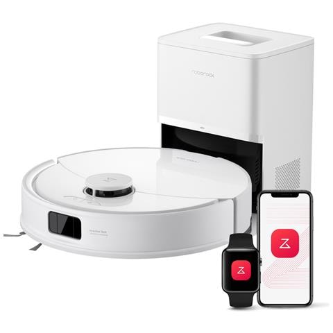 Q10 PF+ Robot Aspirapolvere, 10.000 Pa HyperForce, doppio sistema anti-groviglio,tecnologia reattiva per evitare gli ostacoli,doppia spazzola antigroviglio,Bianco - Foto 10